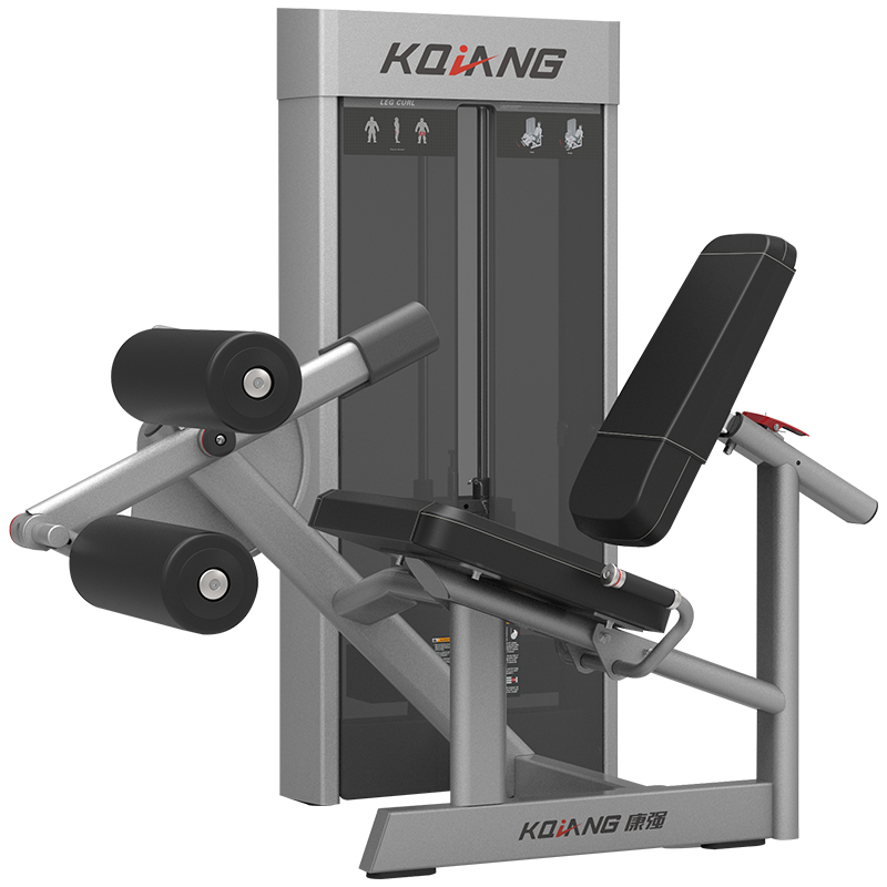 尊龙时凯商用健身房坐姿大腿后压训练器8006专用力量器械无氧健身器械