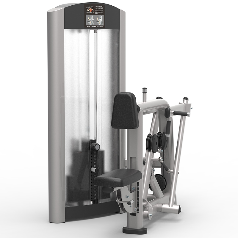 尊龙时凯健身房专业力量运动健身器材坐式划船训练器9201 